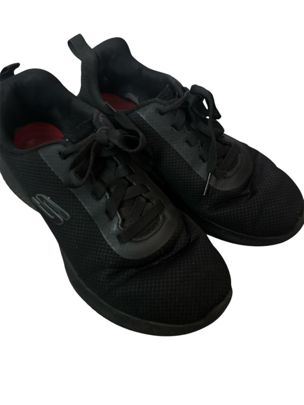 Sketchers slip resistant black sneakers